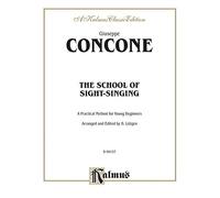 The School of Sight-Singing: Practical Method for Young Beginners (Lutgen) (Kalmus Edition) by Giuseppe Concone (1985-03-01)