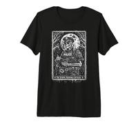 The School Resource Officer Tarot Card SRO Skeleton Police Premium T-Shirt