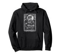 The School Resource Officer Tarot Card SRO Skeleton Police Pullover Hoodie