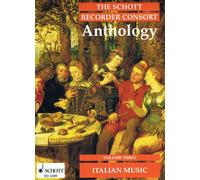The Schott Recorder Consort Anthology Vol. 3 2-4 recorders (AT/ST