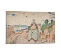 The Scientists (Alma Mater), 1911-27 By Edvard Munch Posters Painting On Canvas Wall Art Poster Scroll Picture Print Walls Decor Home Posters 20x30inch(50x75cm)
