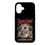 The Scope Creep Tech Programmer 1950s Horror Movie Poster Case for iPhone 16