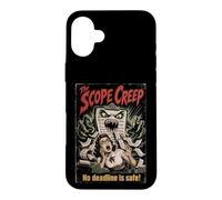 The Scope Creep Tech Programmer 1950s Horror Movie Poster Case for iPhone 16 Plus
