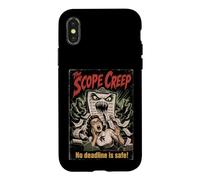 The Scope Creep Tech Programmer 1950s Horror Movie Poster Case for iPhone X/XS