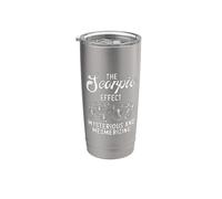 The Scorpio Effect Mysterious and Mesmerizing Scorpio Stainless Steel Insulated Tumbler