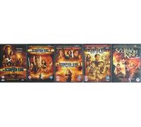 THE SCORPION KING 1-5 COMPLETE COLLECTION / 1. SCORPION KING / 2. RISE OF A WARRIOR / 3. BATTLE FOR REDEMPTION / 4. QUEST FOR POWER / 5. BOOK OF SOULS = ULTIMATE 5 x DVD UK SET