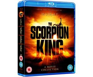 The Scorpion King 1 to 4 Complete Movie Quadrilogy (4 Films) Blu-Ray