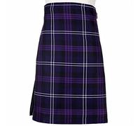 The Scotland Kilt Company Men’s Heritage of Scotland Casual Kilt with Thistle Pin, Adjustable Buckle, Durable - 30-32”