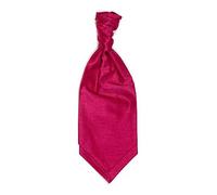 The Scotland Kilt Company Men's Highland New Gents Formal Coloured Ruche Tie Cravat - Elegant, Wedding, Smart Casual Event Tie - One Size