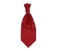 The Scotland Kilt Company Men's Highland New Gents Formal Coloured Ruche Tie Cravat - Elegant, Wedding, Smart Casual Event Tie - One Size