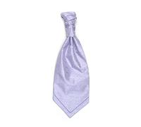 The Scotland Kilt Company Men's Highland New Gents Formal Coloured Ruche Tie Cravat - Elegant, Wedding, Smart Casual Event Tie - One Size