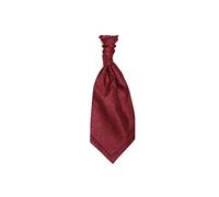 The Scotland Kilt Company Men's Highland New Gents Formal Coloured Ruche Tie Cravat - Elegant, Wedding, Smart Casual Event Tie - One Size