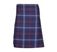 The Scotland Kilt Company Men's Kilt 8 Yard Scottish Tartan Polyviscose Kilt - Heritage of Scotland - Adjustable Buckle Comfortable Fit - 42-44”
