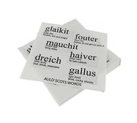 The Scotland Kilt Company Party Burns Night Paper Napkins Serviettes - Auld Scots - Pack of 20