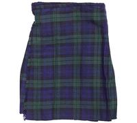 The Scotland Kilt Company Scottish Tartan Kids Party Wedding Kilt in Black Watch - Adjustable Strap, Comfortable, Lightweight, Pleated - 9-10 Yrs