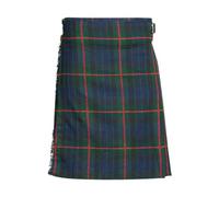 The Scotland Kilt Company Scottish Tartan Wedding 5 Yard Acrylic Kilt in Gunn Modern - Casual, Adjustable Buckle, Durable Comfortable Fit Kilt - 46''