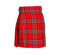 The Scotland Kilt Company Scottish Tartan Wedding 5 Yard Acrylic Kilt in Royal Stewart - Smart Casual, Adjustable Buckle, Comfortable Fit Kilt - 34''