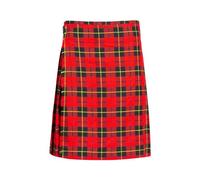 The Scotland Kilt Company Scottish Tartan Wedding 5 Yard Acrylic Kilt - Wallace - Smart Casual, Adjustable Buckle, Durable Comfortable Fit Kilt - 48''