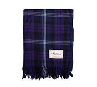 The Scotland Kilt Company Scottish Throw Large Wool Tartan Rug in Scottish Heritage - Warm Picnic Travel Blanket - 60 x 70 in