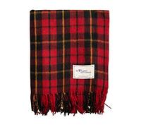 The Scotland Kilt Company Scottish Throw Large Wool Tartan Rug in Wallace - Warm Picnic Travel Blanket - 60 x 70”