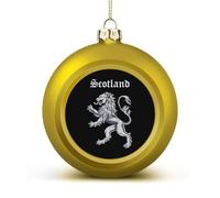 The Scottish Coat of Arms Christmas Baubles Hanging 4PCS