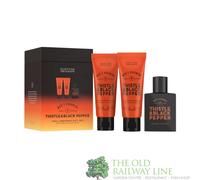 The Scottish Fine Soaps Thistle & Black Pepper Well Groomed Gift Set - S30019