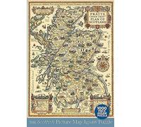 The Scottish Picture Map 1000 Piece Jigsaw Puzzle