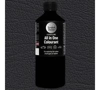 The Scratch Doctor All in One Leather Colourant for BMW Self Seal Leather Dye Repair Paint, Dakota Black, 250ml, Enamel, Liquid, Satin, Water Resistant, Indoor Use