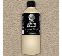 The Scratch Doctor All in One Leather Dye for Mercedes Self Seal Repair Paint for Leather Car Seats & Interior (Almond Beige 205)