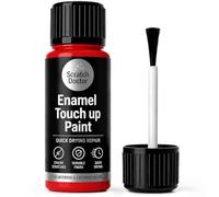 The Scratch Doctor Enamel Touch Up Paint Red 15ml | Quick Dry Repair Paint for Baths Sinks Fridges Ovens Radiators & Kitchen Appliances | Fix Chips & Scratches on Enamel Ceramic & Metal