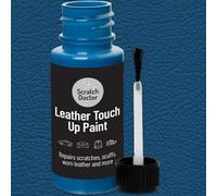 The Scratch Doctor Leather Touch Up Paint, Leather Dye, Leather Paint With Brush 15Ml Blue