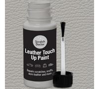 The Scratch Doctor Leather Touch Up Paint, Leather Dye, Leather Paint With Brush 15Ml Ivory