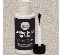 The Scratch Doctor Leather Touch Up Paint, Leather Dye, Leather Paint With Brush 15Ml Light Cream