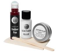 The Scratch Doctor Scratch Doctor Compact Leather Repair Kit For Small Repairs, Rips, Tears And Holes Burgundy