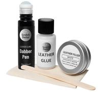 The Scratch Doctor Scratch Doctor Compact Leather Repair Kit For Small Repairs, Rips, Tears And Holes Black