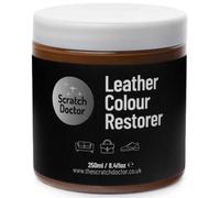 The Scratch Doctor Scratch Doctor Leather Colour Restorer, Recolouring Balm For Faded And Worn Leather 250Ml Chocolate Brown