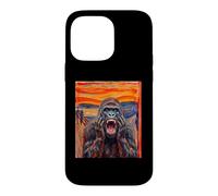 The scream art funny Gorilla meme Case for iPhone 14 Pro Max