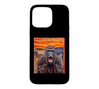The scream art funny Gorilla meme Case for iPhone 15 Pro Max
