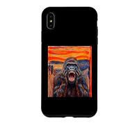 The scream art funny Gorilla meme Case for iPhone XS Max