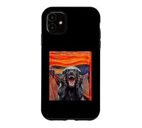 The scream art funny Honey Badger meme Case for iPhone 11