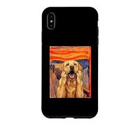 The scream art funny Labrador Retriever dog meme Case for iPhone XS Max