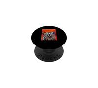 The scream art funny Lemur meme PopSockets Adhesive PopGrip