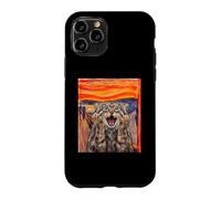 The scream art funny Pallas's Cat meme Case for iPhone 11 Pro