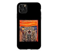 The scream art funny Pallas's Cat meme Case for iPhone 11 Pro Max