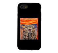 The scream art funny Pallas's Cat meme Case for iPhone SE (2020) / 7/8