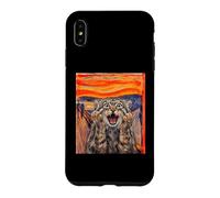 The scream art funny Pallas's Cat meme Case for iPhone XS Max