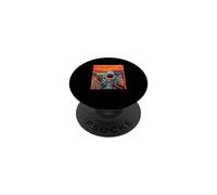 The scream art funny Shark meme PopSockets Adhesive PopGrip