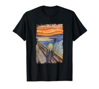The Scream By Edvard Artist Munch Famous Painting T-Shirt