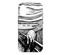 The Scream by Munch Expressionism Art Drawing Anxiety Case for iPhone 16