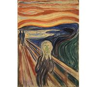 The Scream Edvard Munch Poster/Print/Picture Satin Photo Paper - A4-210mm x 297mm